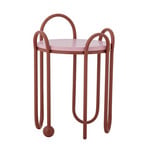 Whimsica Beistelltisch, Metall, rot - BLOOMINGVILLE