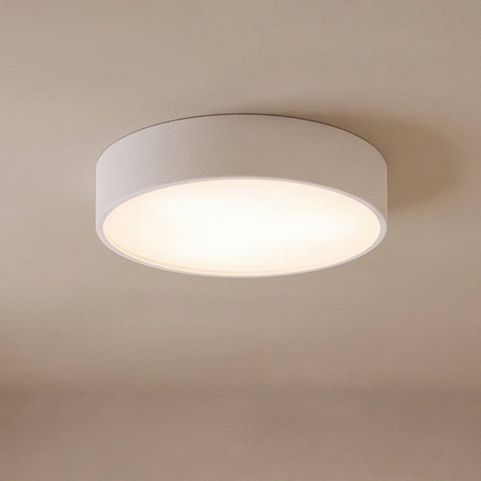 Plafondlamp Cleo 400, IP54, Ø 40 cm wit