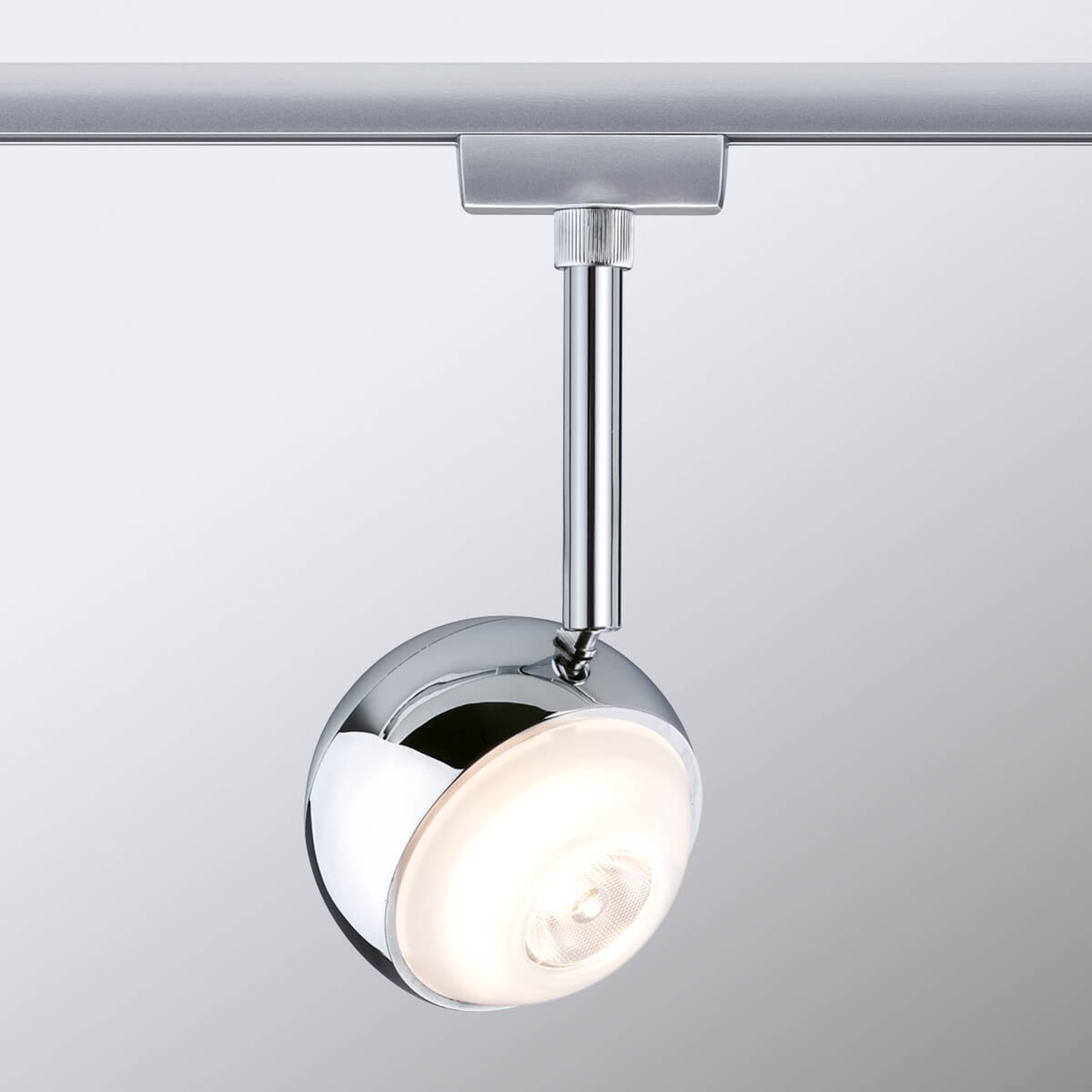 Paulmann URail Capsule II LED-spot, mat krom - indendørsbelysning Stue - spisebordslampe