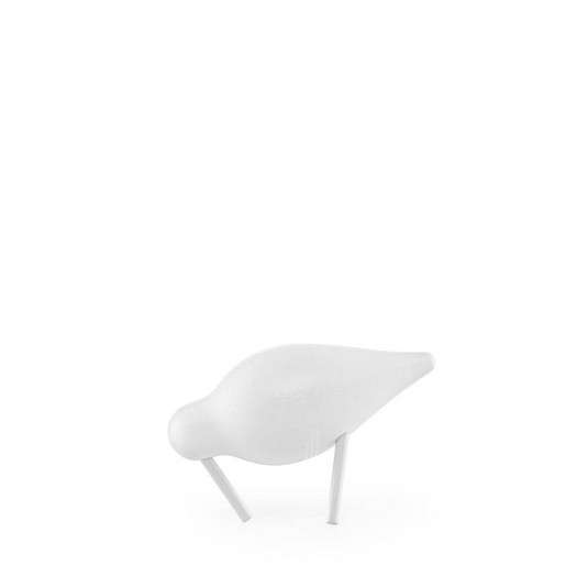 Shorebird szobor Small White/White - Normann Copenhagen