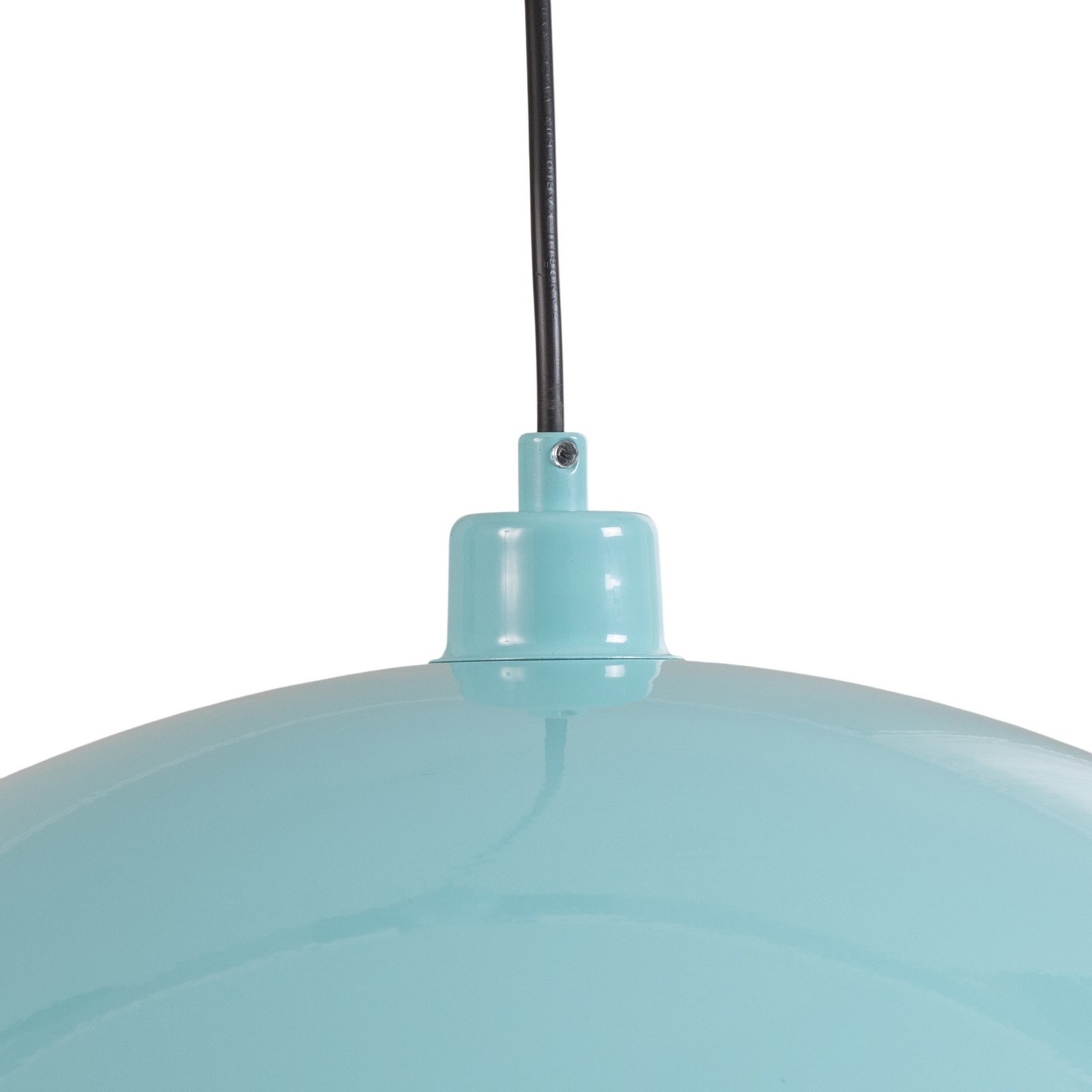 Hängeleuchte Kure, türkis, Metall, Ø 60 cm, E27 Hängeleuchte Kure, türkis, Metall, Ø 60 cm, E27