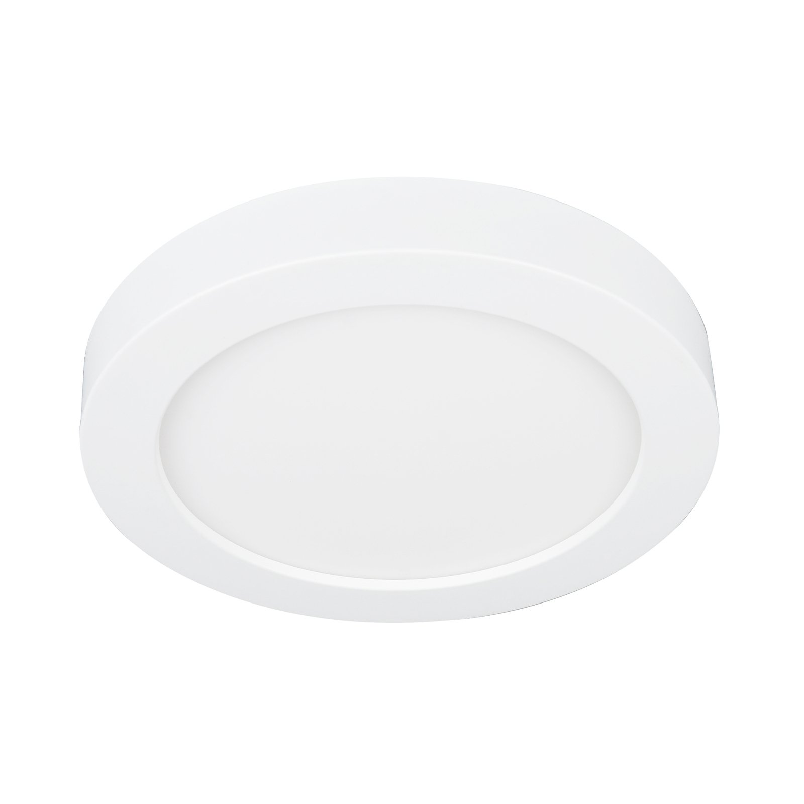 Prios Plafonnier LED Edwina, blanc, 17,7cm, 2 pièces, intensité variable