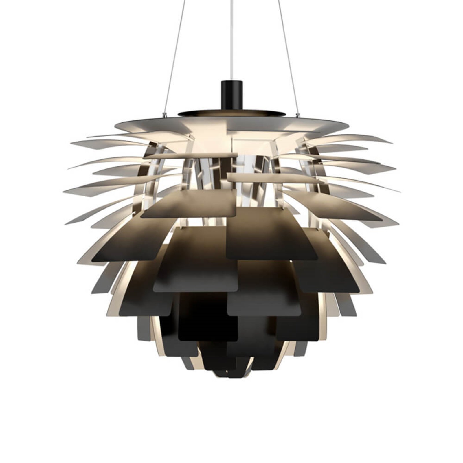 PH Artichoke Lampada a Sospensione Ø720 LED-Bluetooth 2700K Black - Louis Poulse