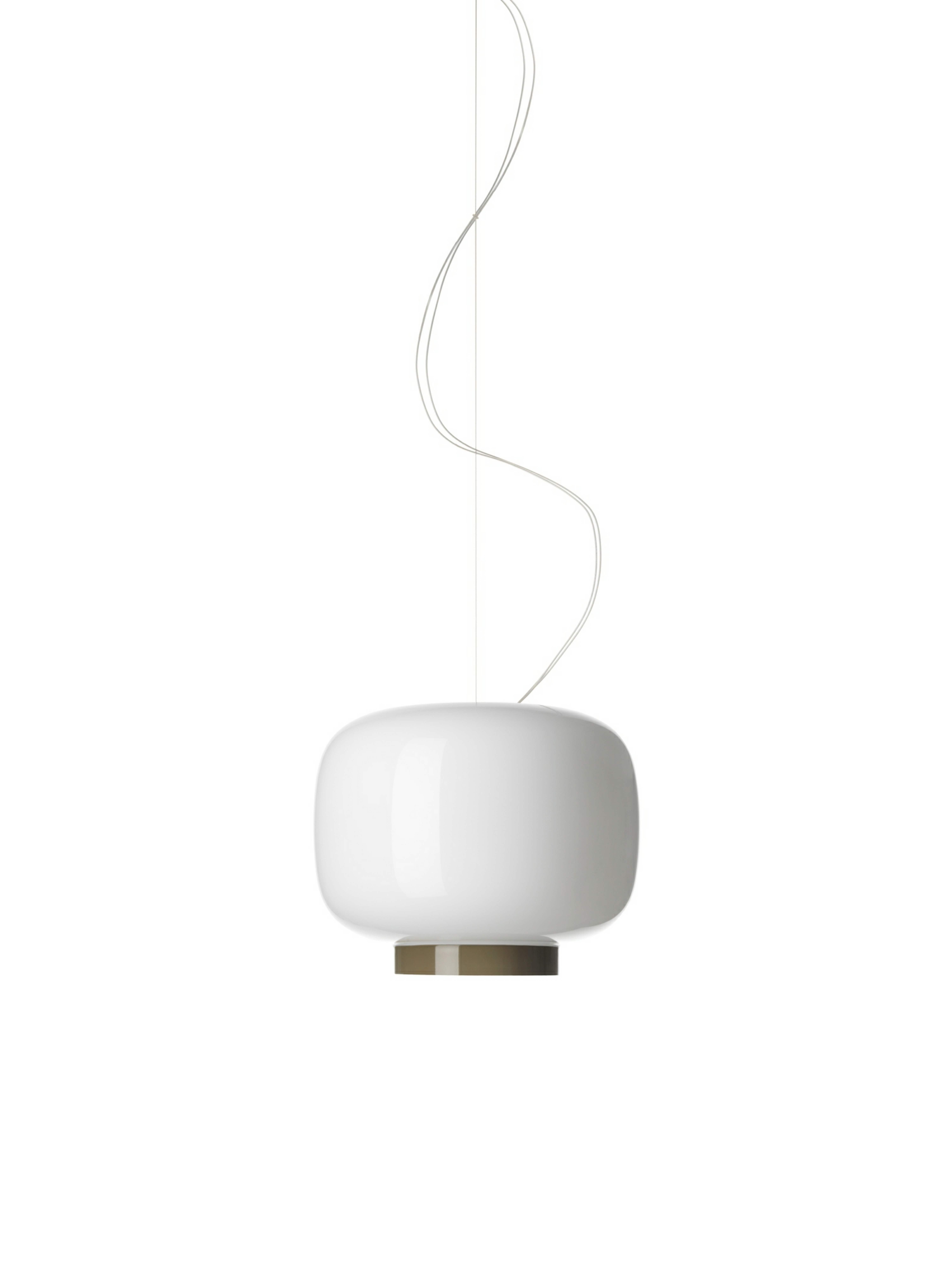 Chouchin 3 Reverse Suspension Blanc/Gris - Foscarini