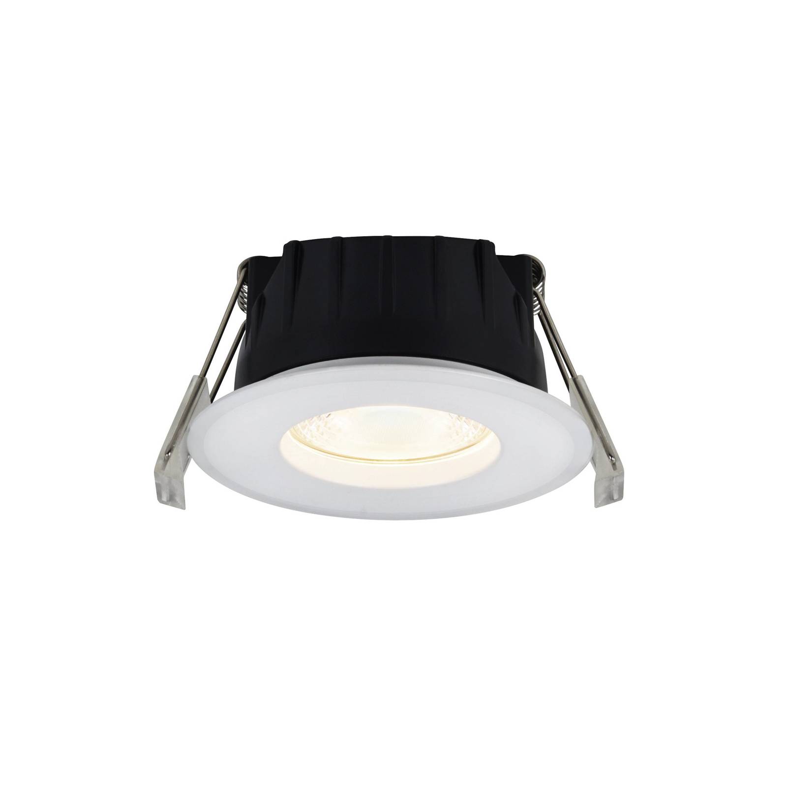 LED-Deckeneinbaustrahler Rosalee, weiß, IP65, CCT-Switch