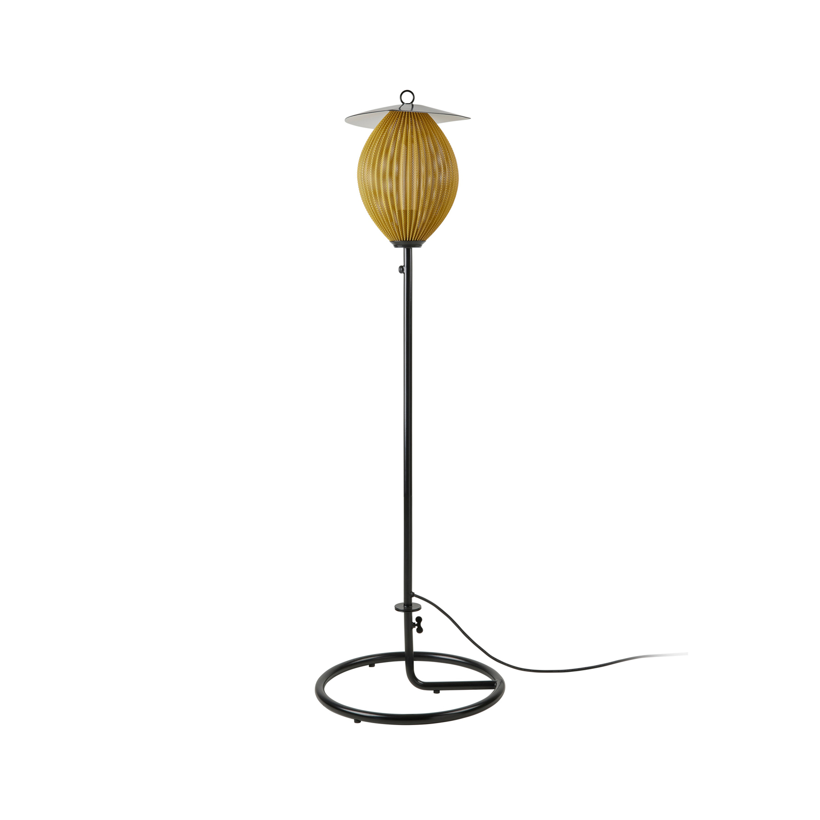 Satellite Utendørs Gulvlampe Mustard Gold/Black - GUBI