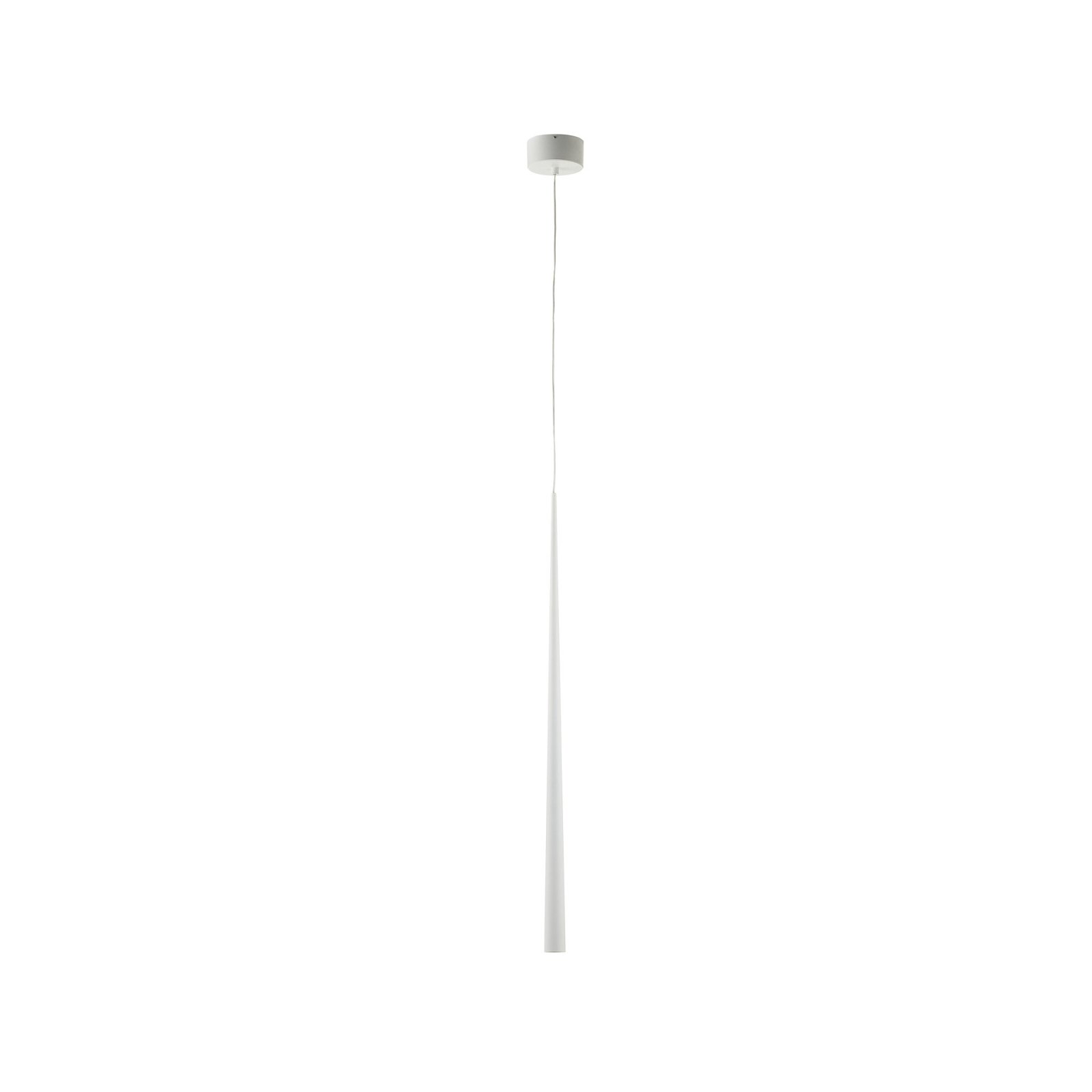 Bendis - suspension LED élancée en blanc