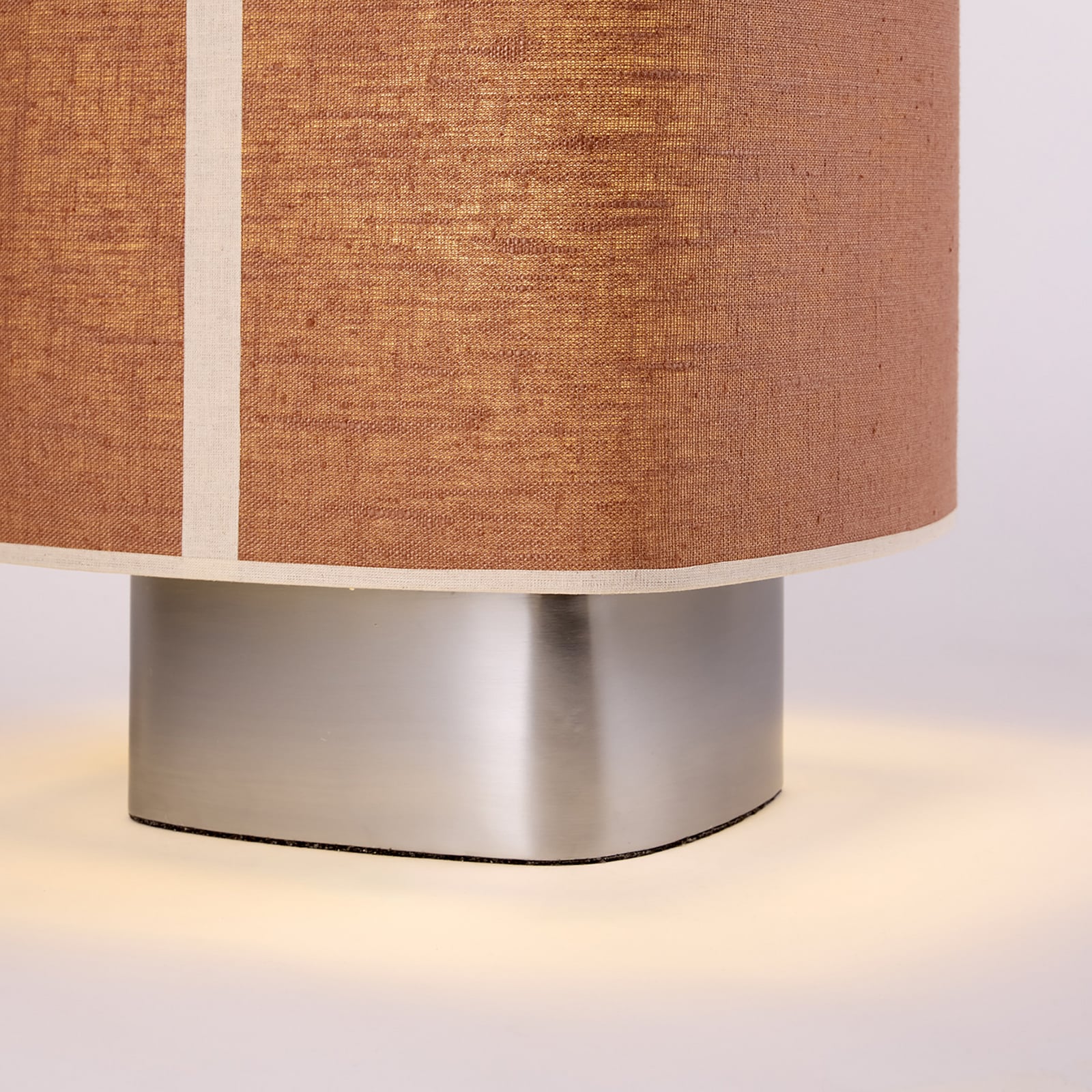 MARKET SET Lattiavalaisin Dolce, korkkiruskea, pellava, E27