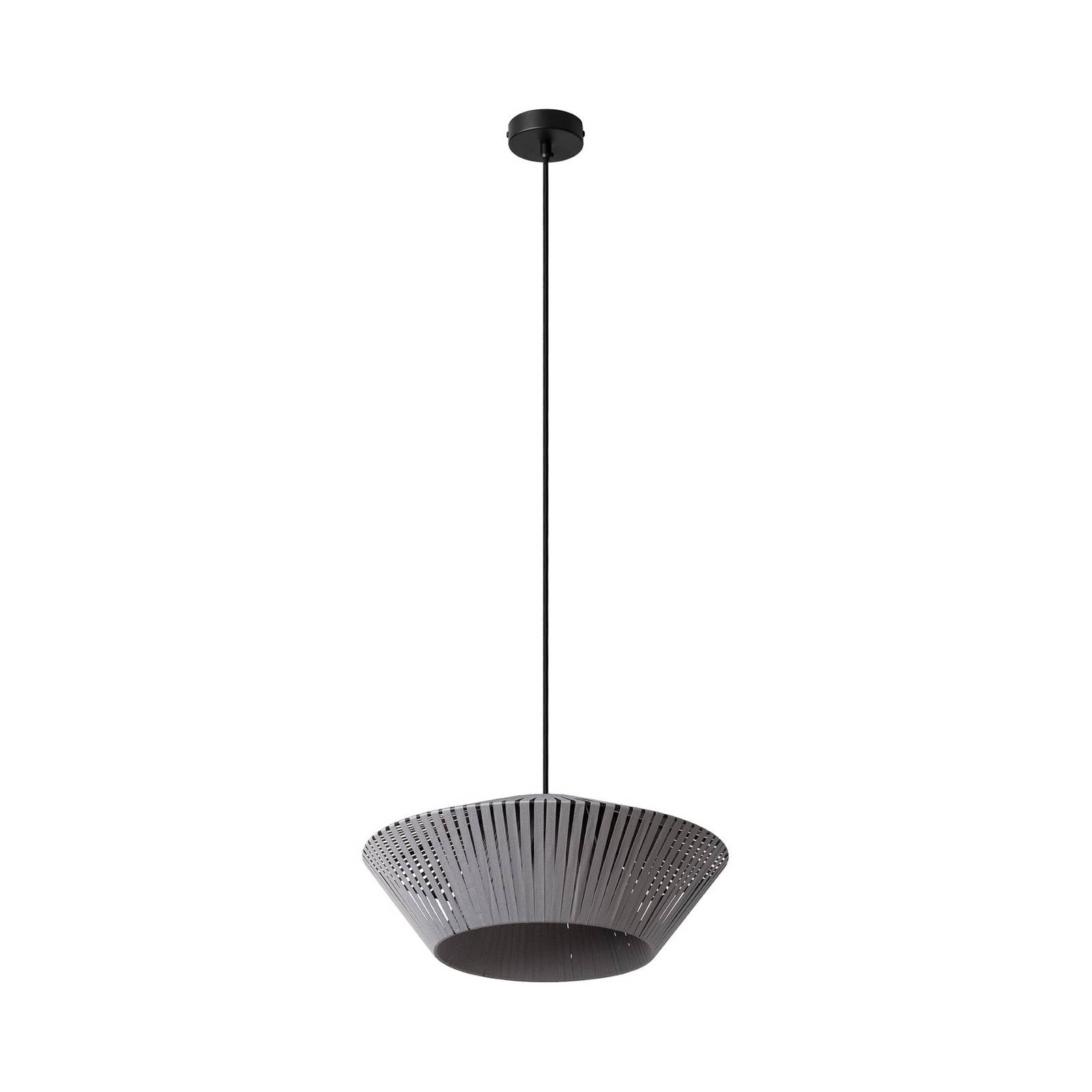 OSRAM Hängelampe Decor Stripes Ø 40,5 cm, grau, Textil, E27