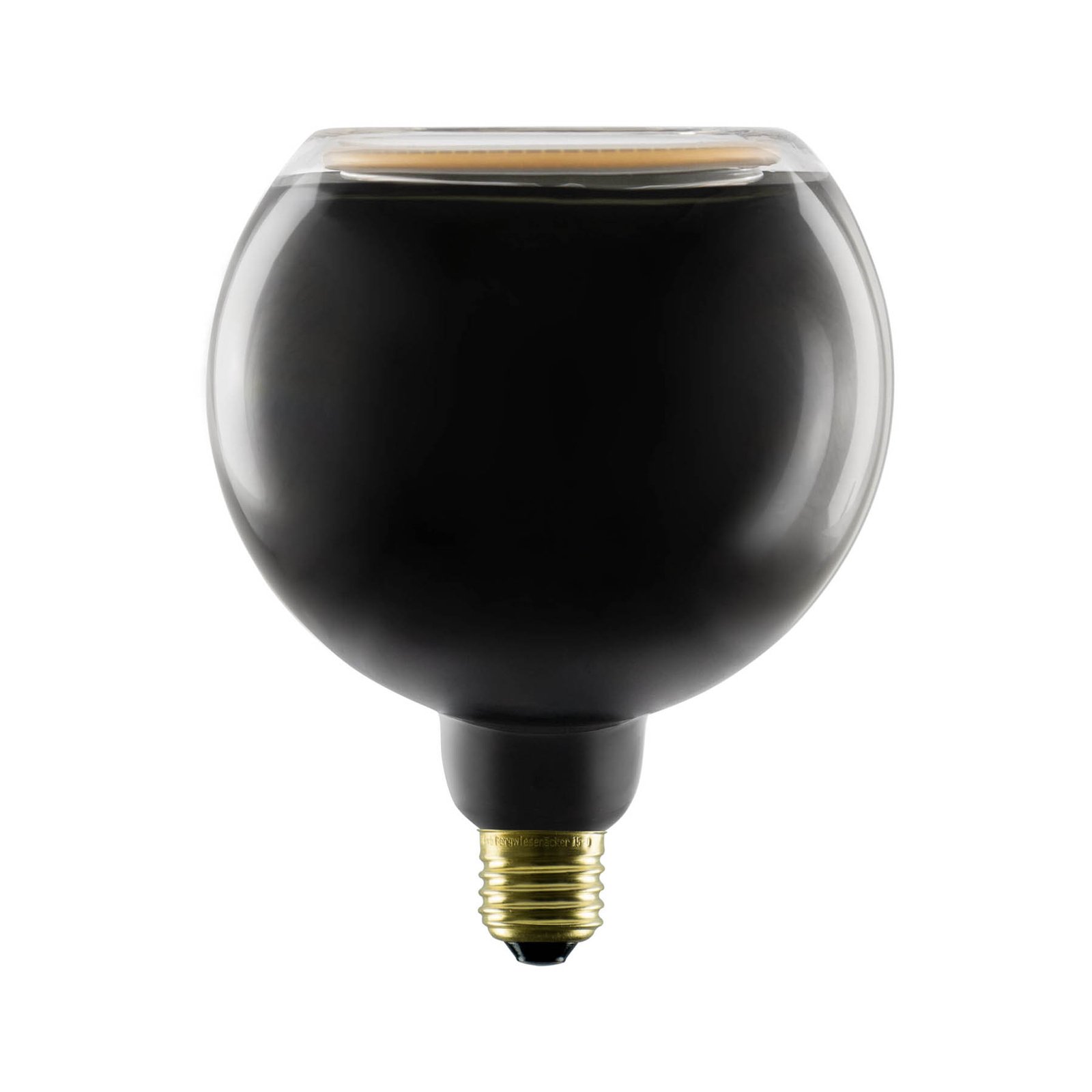 SEGULA LED globe bulb Floating, E27 black G150 4 W 922 dimmable