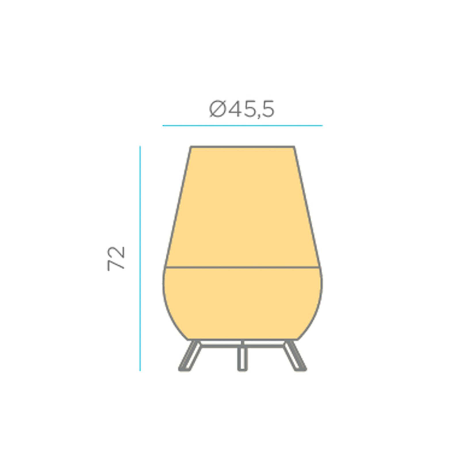 Image of Newgarden Saona lampadaire LED sur batterie 8435578504728