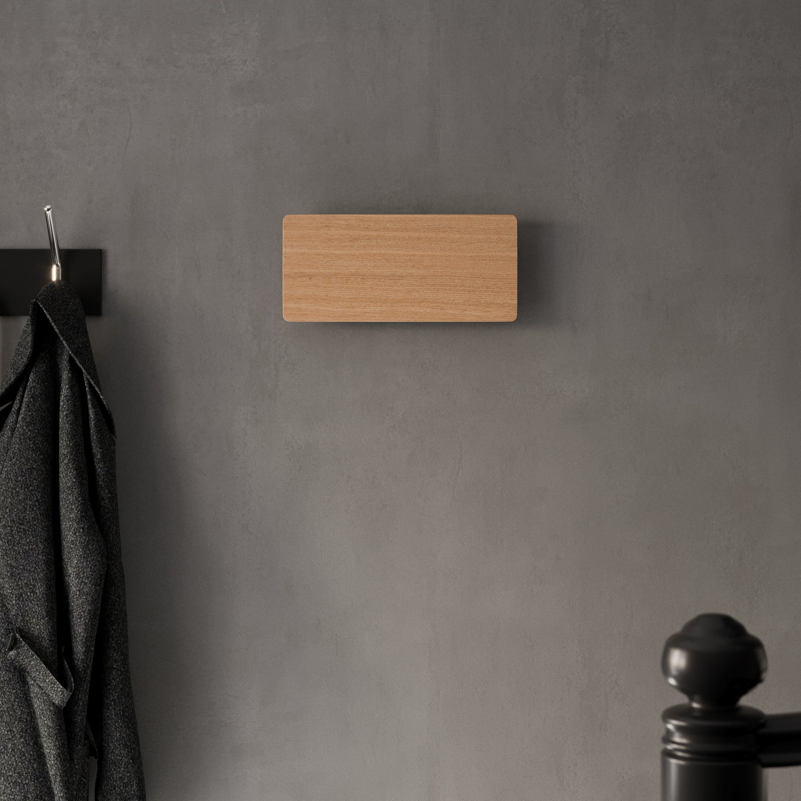 Tavola Wandleuchte 35 x 16 cm Eichenholz - Envostar
