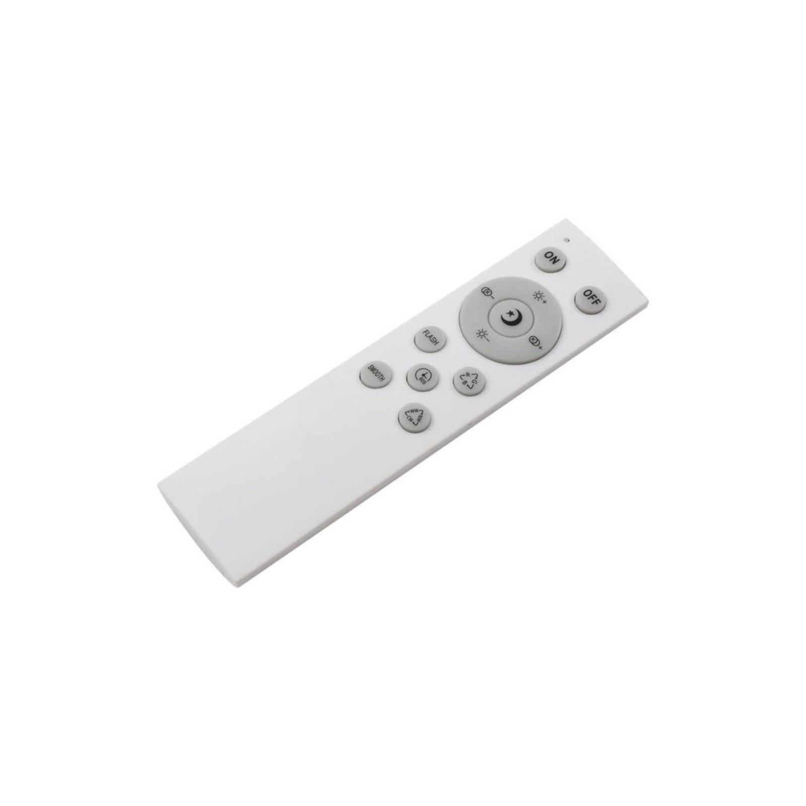 Duala LED Plafonieră RGBW Remote Black/White - Lindby