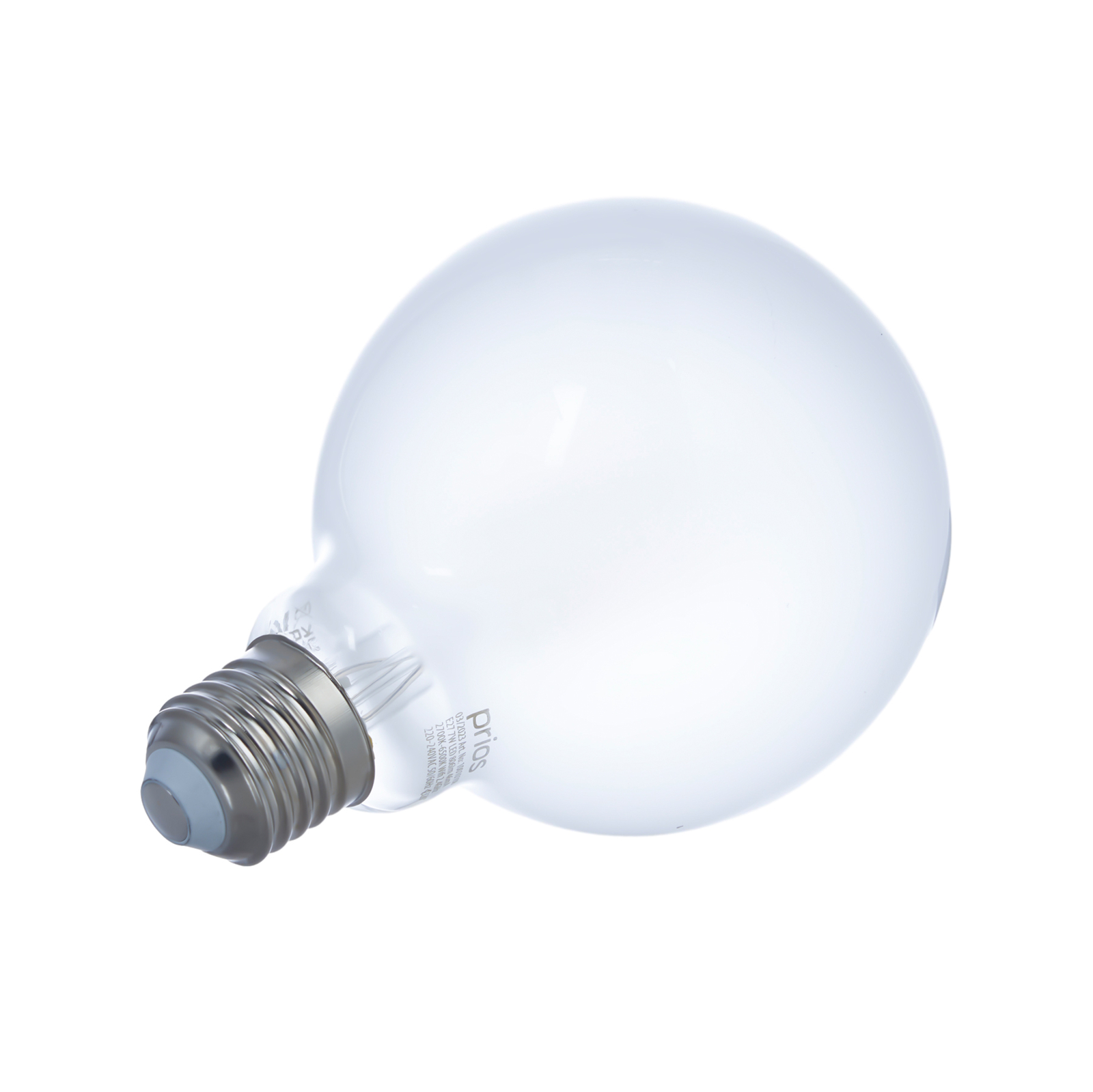 Smart LED-E27-Lampe G95 7W WLAN matt tunable white