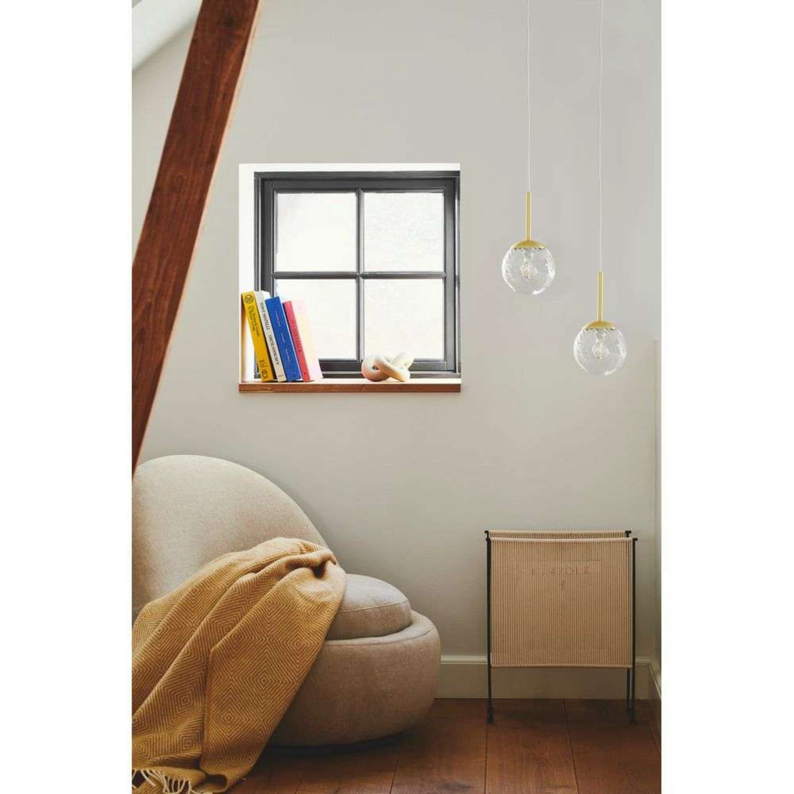 Chisell 15 Taklampa Brass- Nordlux - Matsal - Glas