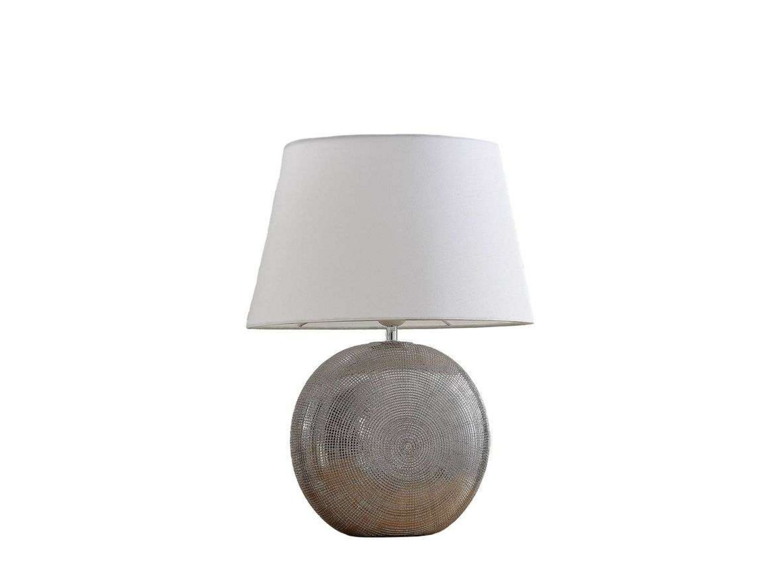 Florentino Stolní Lampa Silver/White - Lindby