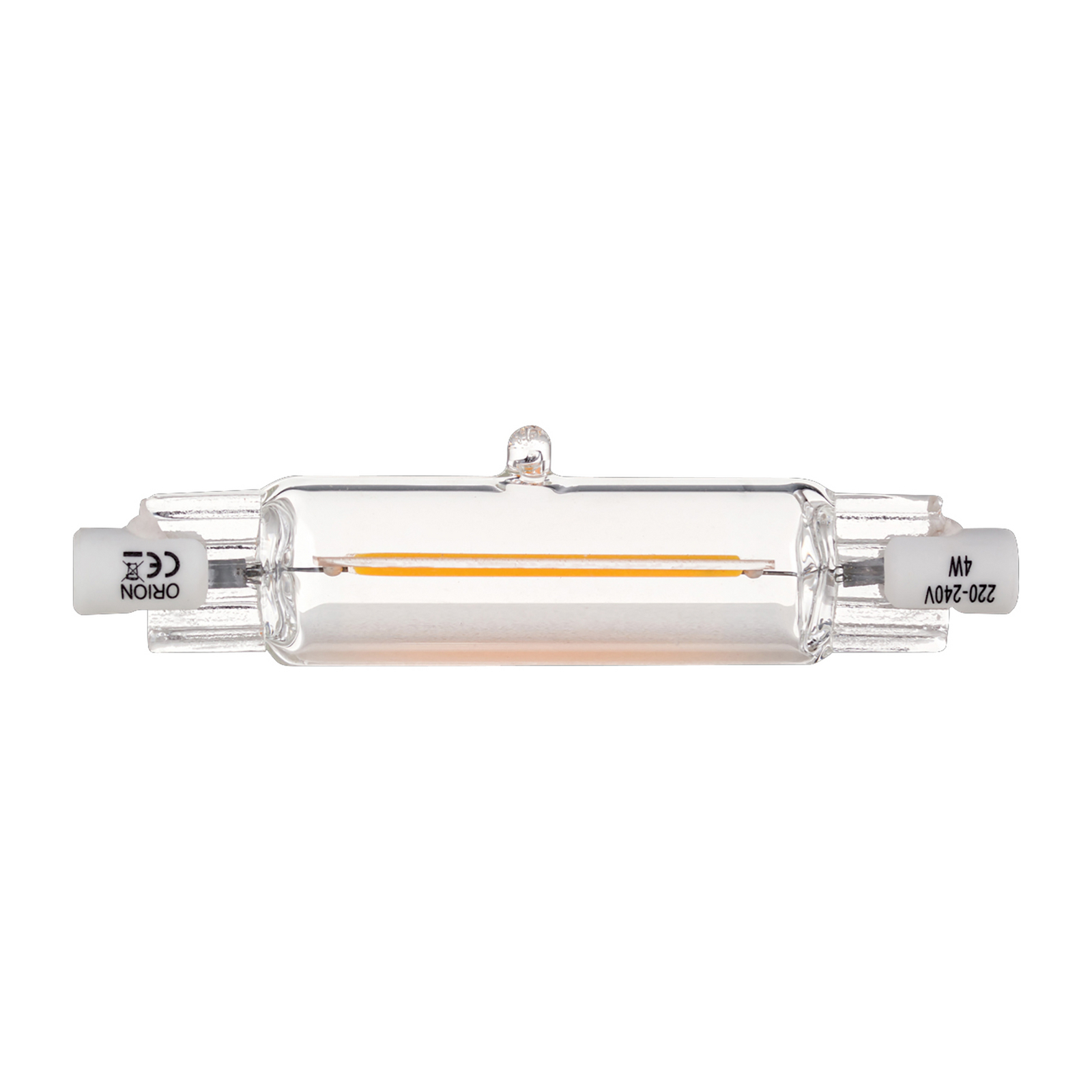 OSRAM Lampada LED Star Line 118 100 FS – R7s 12,5W – Equivalente A 100W – Luce Bianco Caldo 2700K – Trasparente