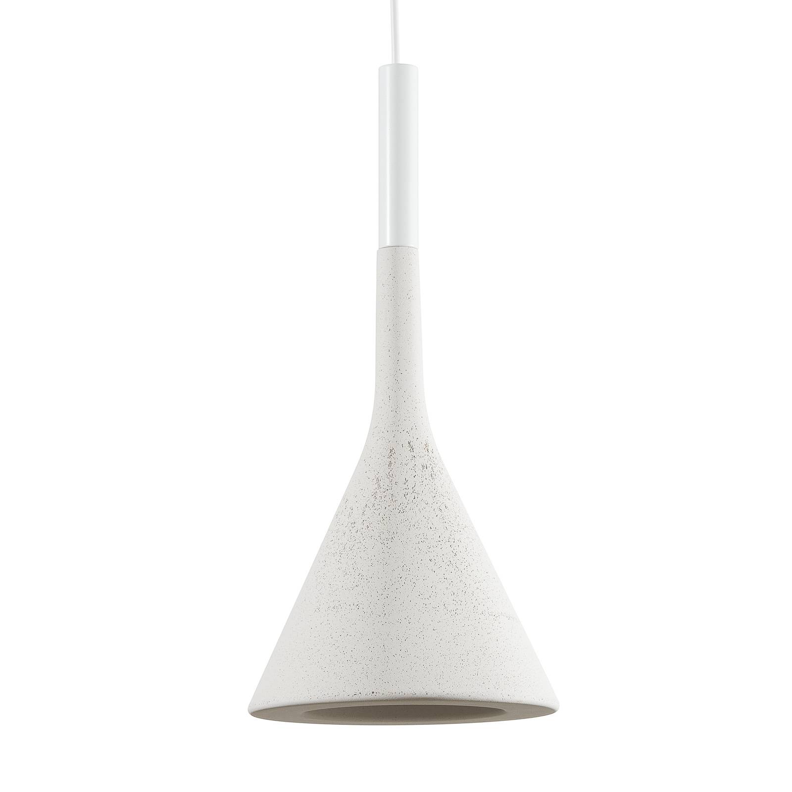 Foscarini Aplomb lampa wisząca GU10 beton biała