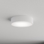 Deckenlampe Cleo 300, weiß, Sensor, IP54, Ø 30 cm, Metall