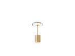 Blossi Portable Stolní Lampa Mini Nordic Gold/Clear - Nuura