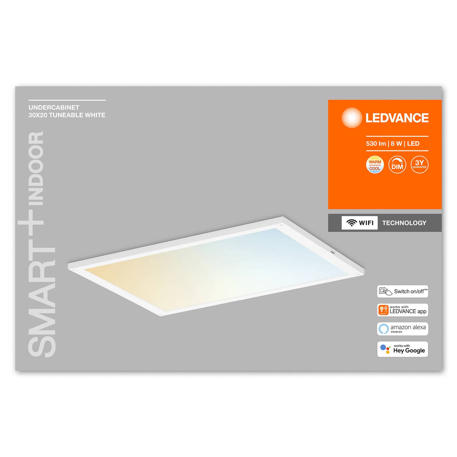 LEDVANCE SMART+ WiFi Undercabinet panel 30x20cm