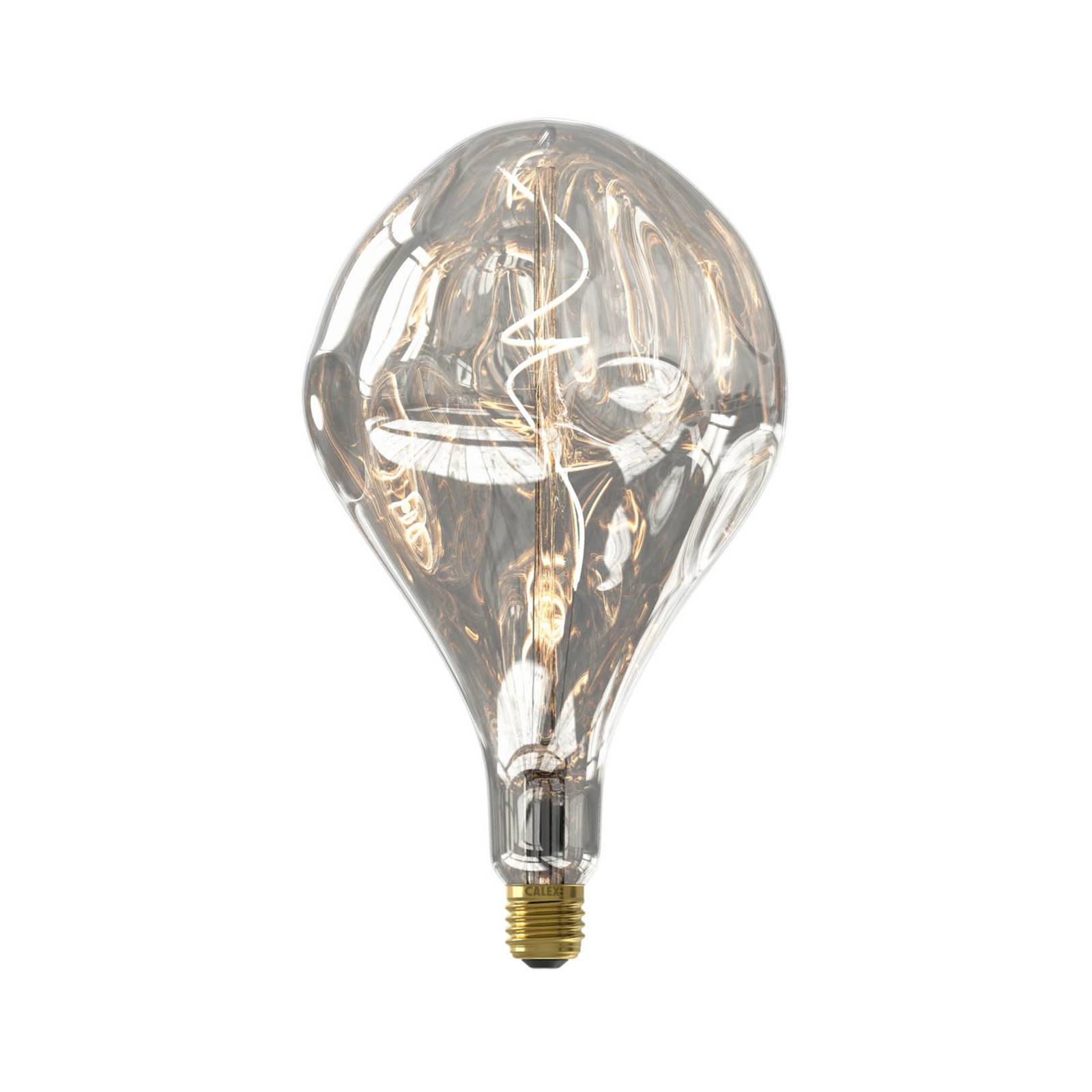 Gris Calex LED Smart Ampoule Globe (WiFi), G125, E27, 7W, 1800-3000K, Dim  to Warm