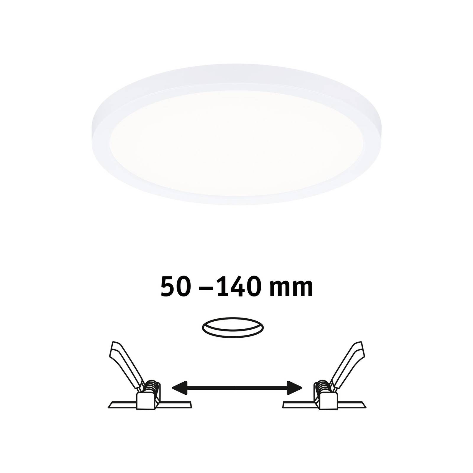 Paulmann panel LED Areo 4 000 K biały 17,5cm