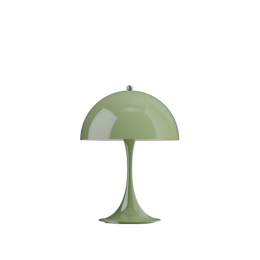 Panthella 250 PORTABLE Lámpara recargable verde musgo - Louis Poulsen