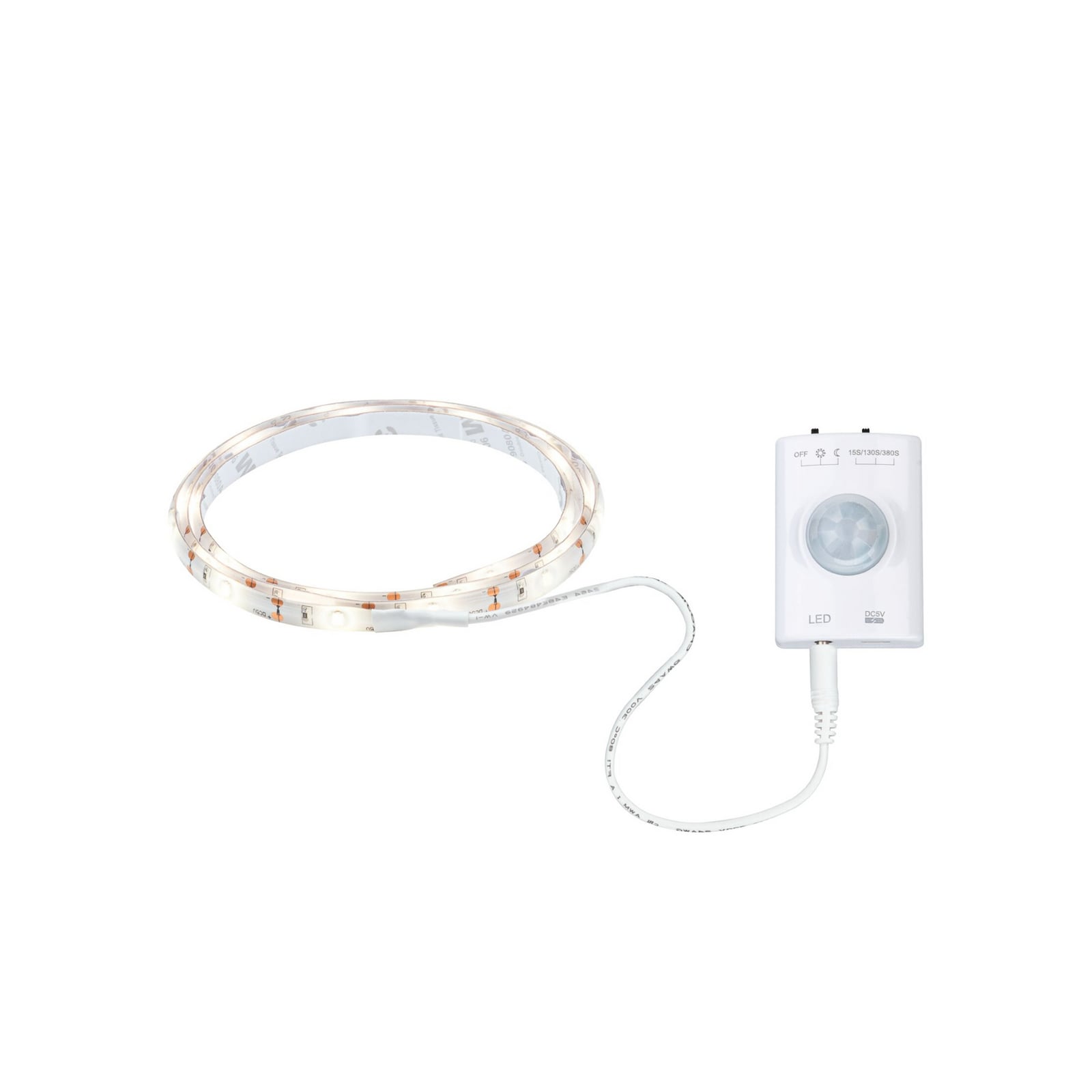 Ruban LED Paulmann Mobil 1 m, batterie, capteur, 1,4 W, 3 000 K