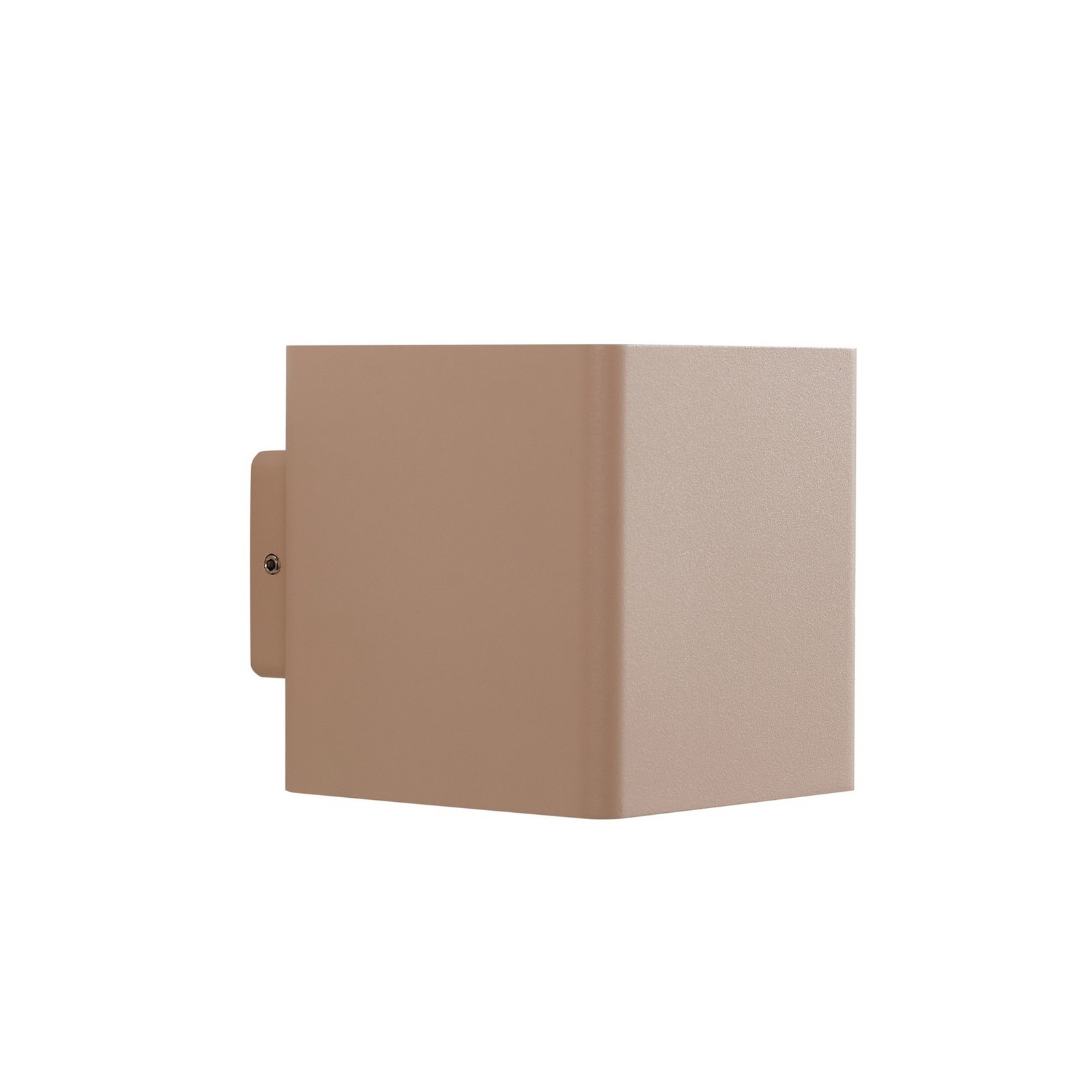 Lucande LED outdoor wall light Aaron, beige, IP54, up/down