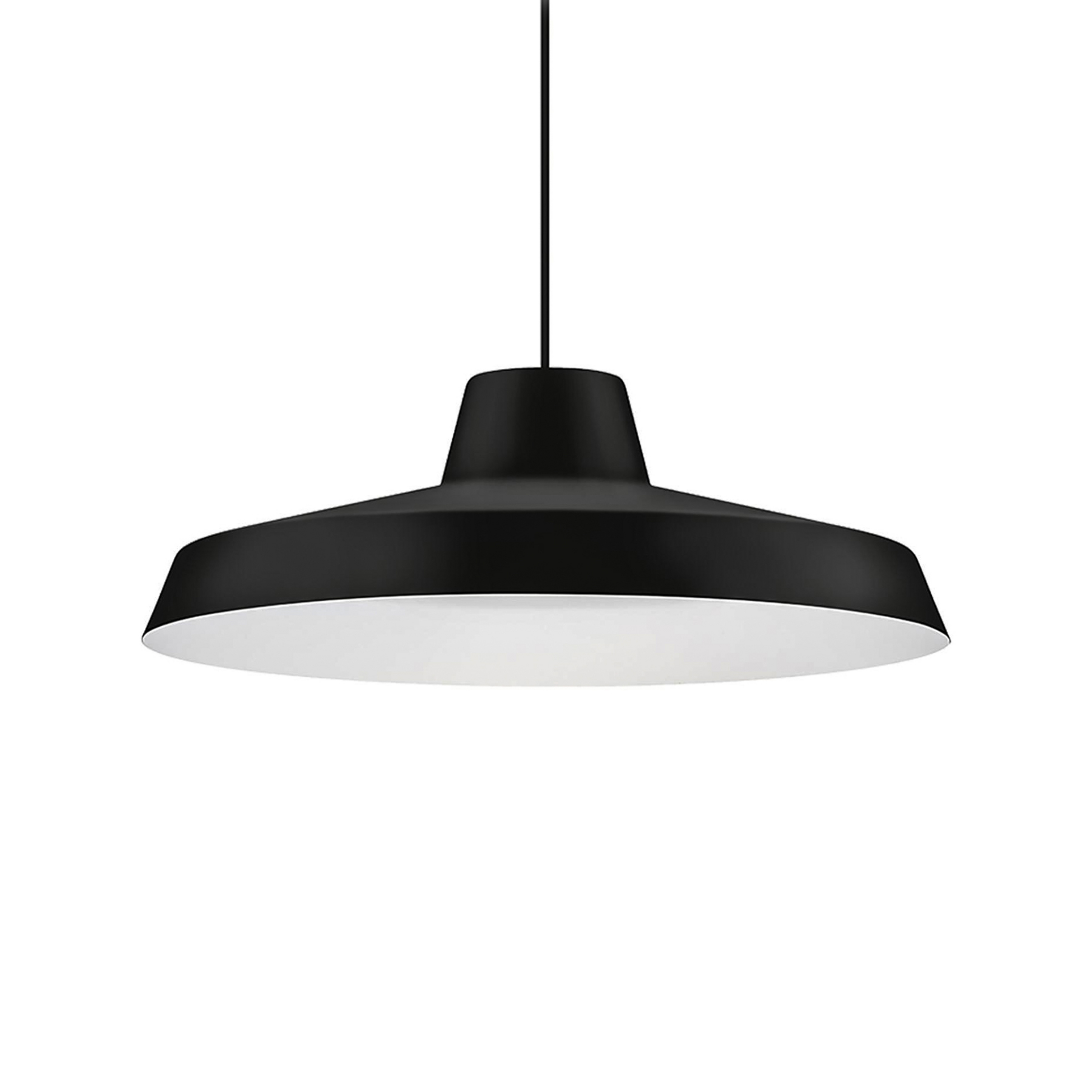 LED-Hängeleuchte Miguel, schwarz, Aluminium, 2.700 K