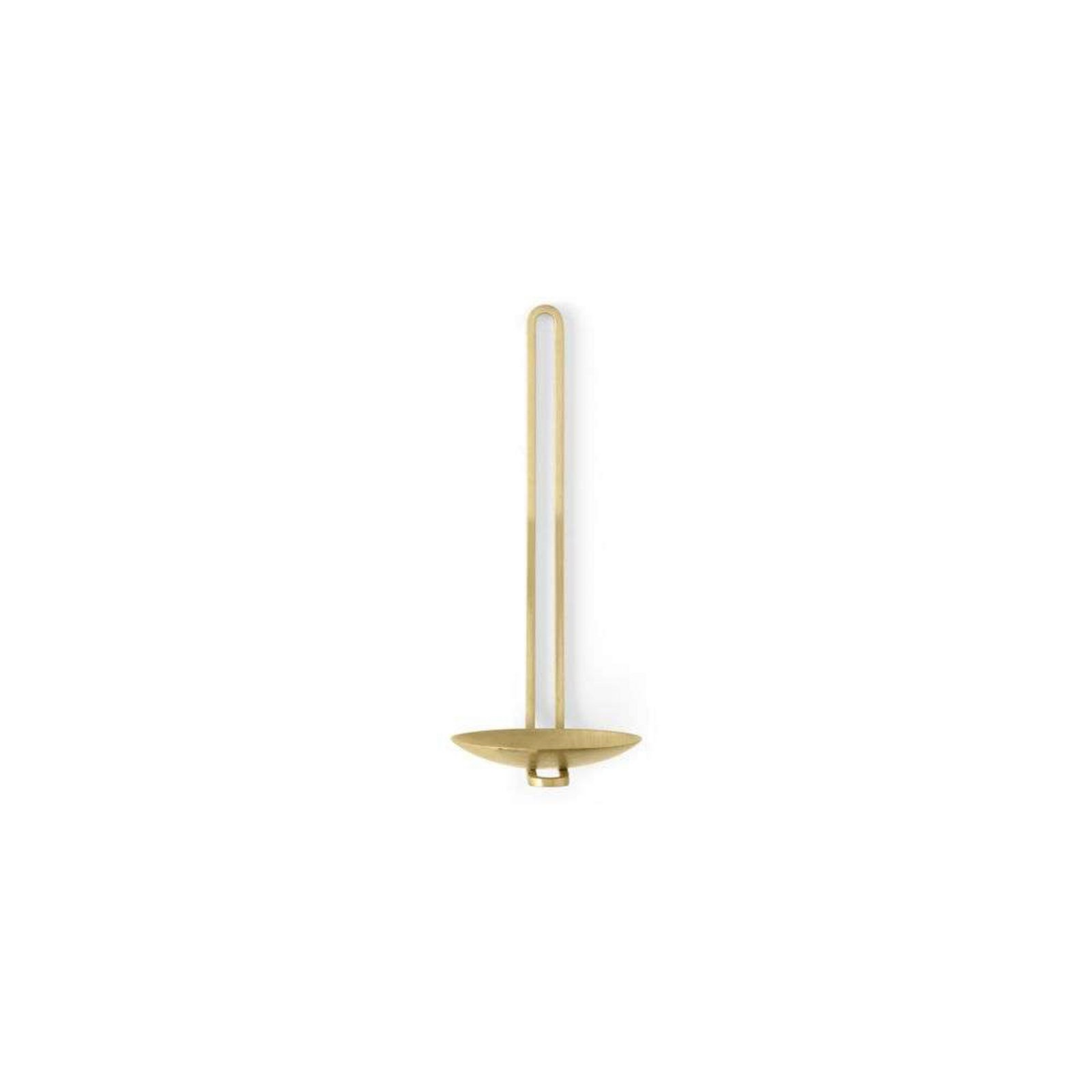 Clip Tealight Portavelas Pared H20 Brass - Audo Copenhagen