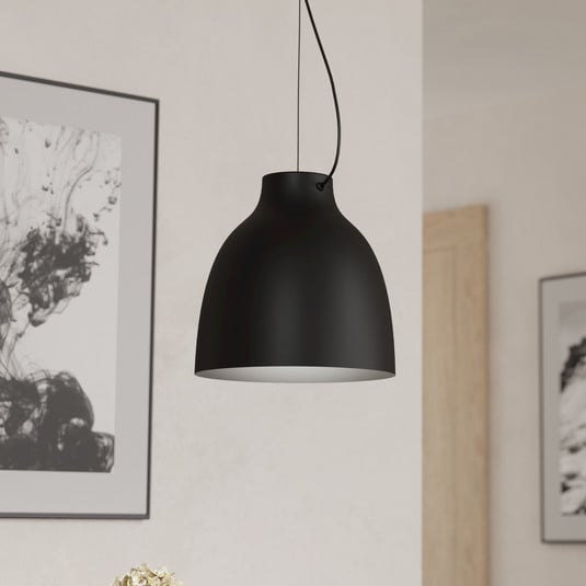 EGLO Camasca Hängeleuchte, einflammig, schwarz
