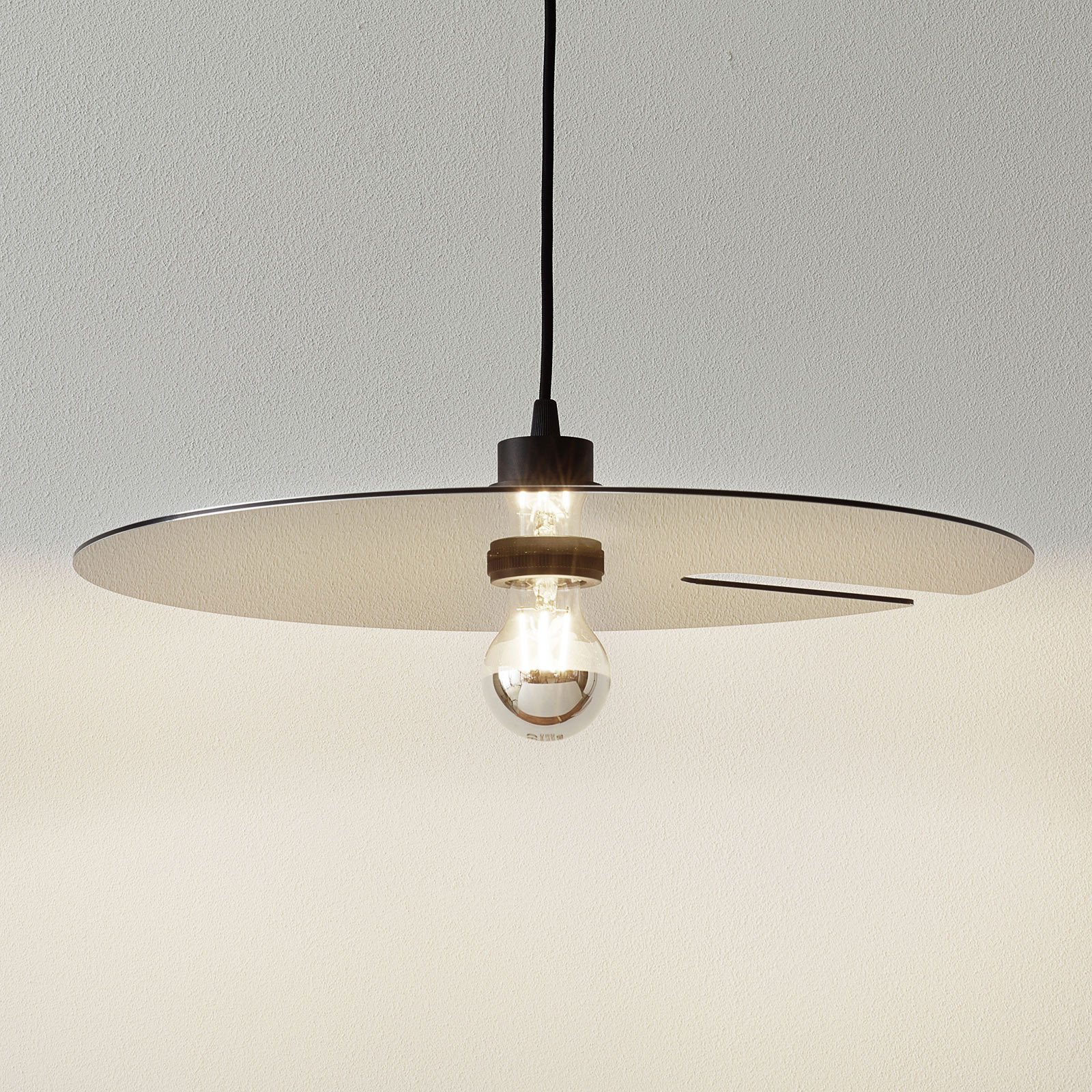Wever & Ducré Lighting WEVER & DUCRÉ Mirro 2.0 Suspensie 250cm negru/cromo - Camera de zi / sufragerie - modern - negru cromat - Metal