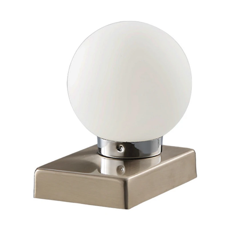 Lindby - Naomi Lampe de Table Opal/Chrome