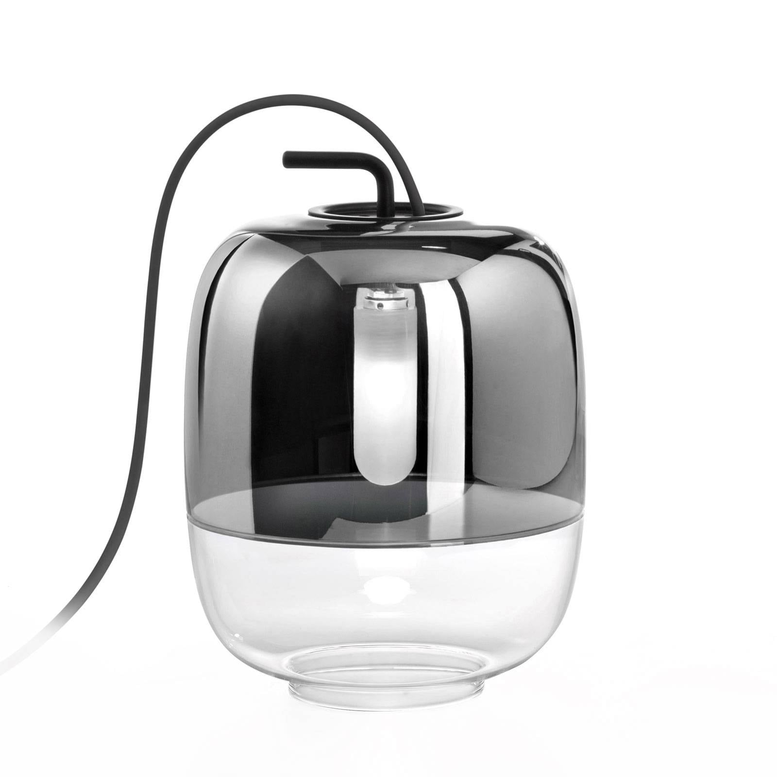 Prandina Gong T1 bordslampa metalliserad