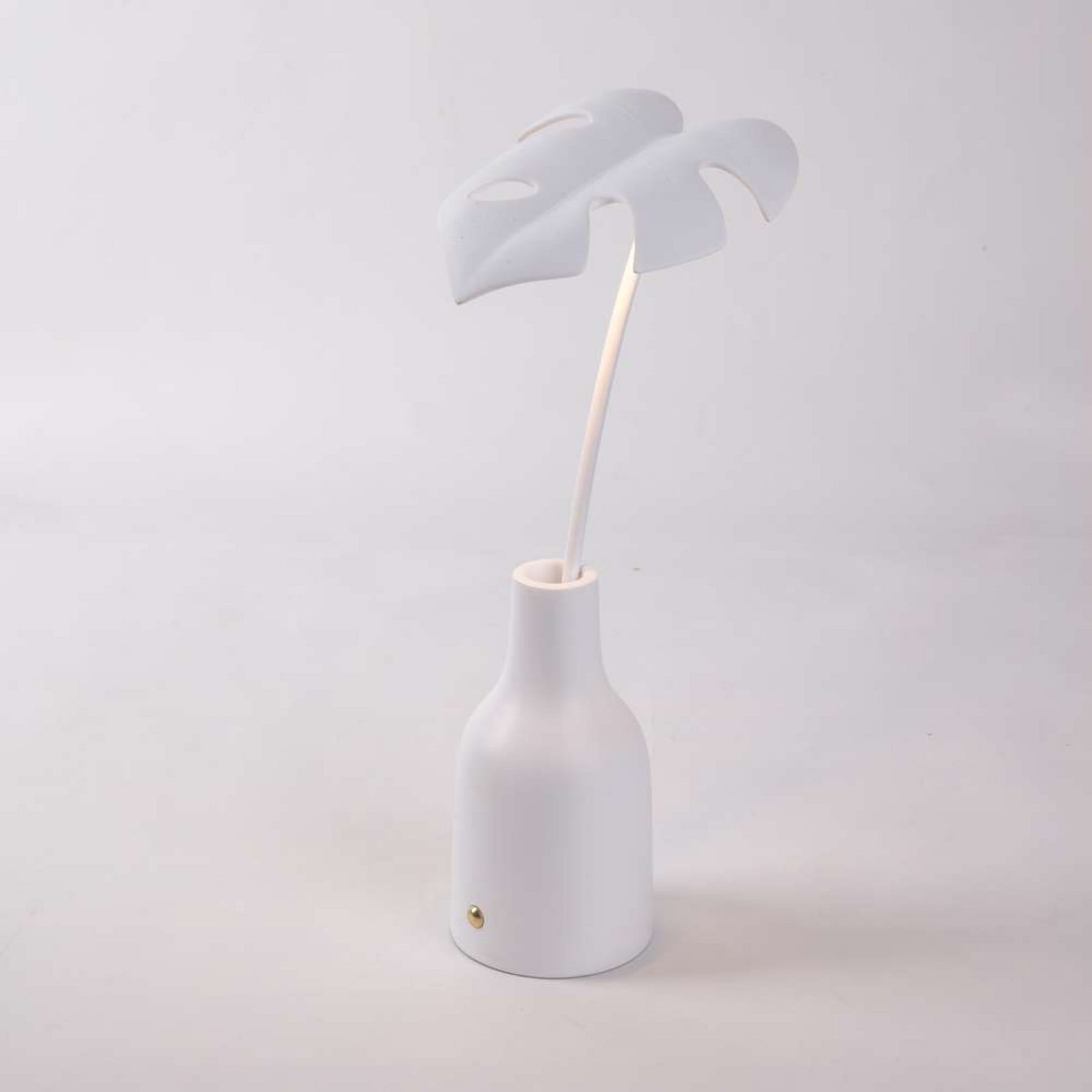 Leaf Light Delicio Portable Tischleuchte White SELETTI - Wohnzimmer - Metall