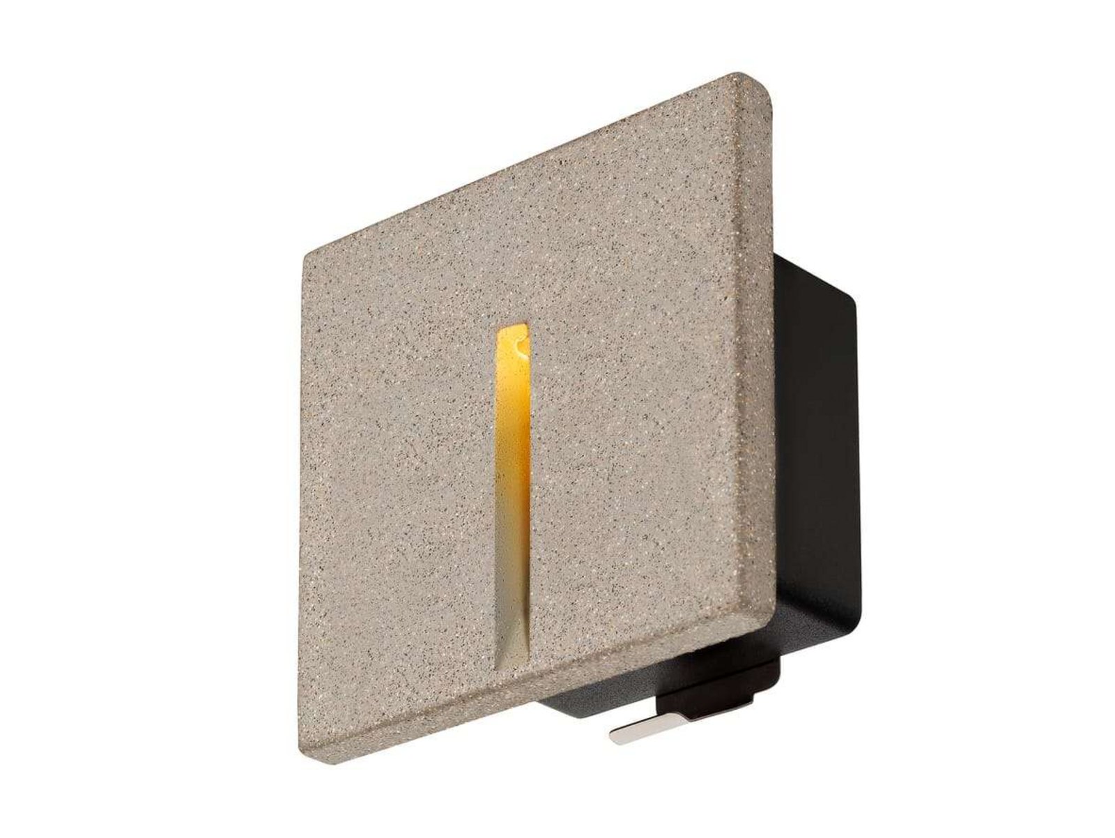 Concreto LED Outdoor Built-in Wall Lamp Vertical IP65 Light Grey - SLV