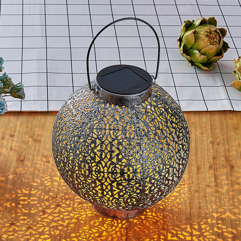 Lindby Dunjaris LED-RGB Ornament-Solarlaterne