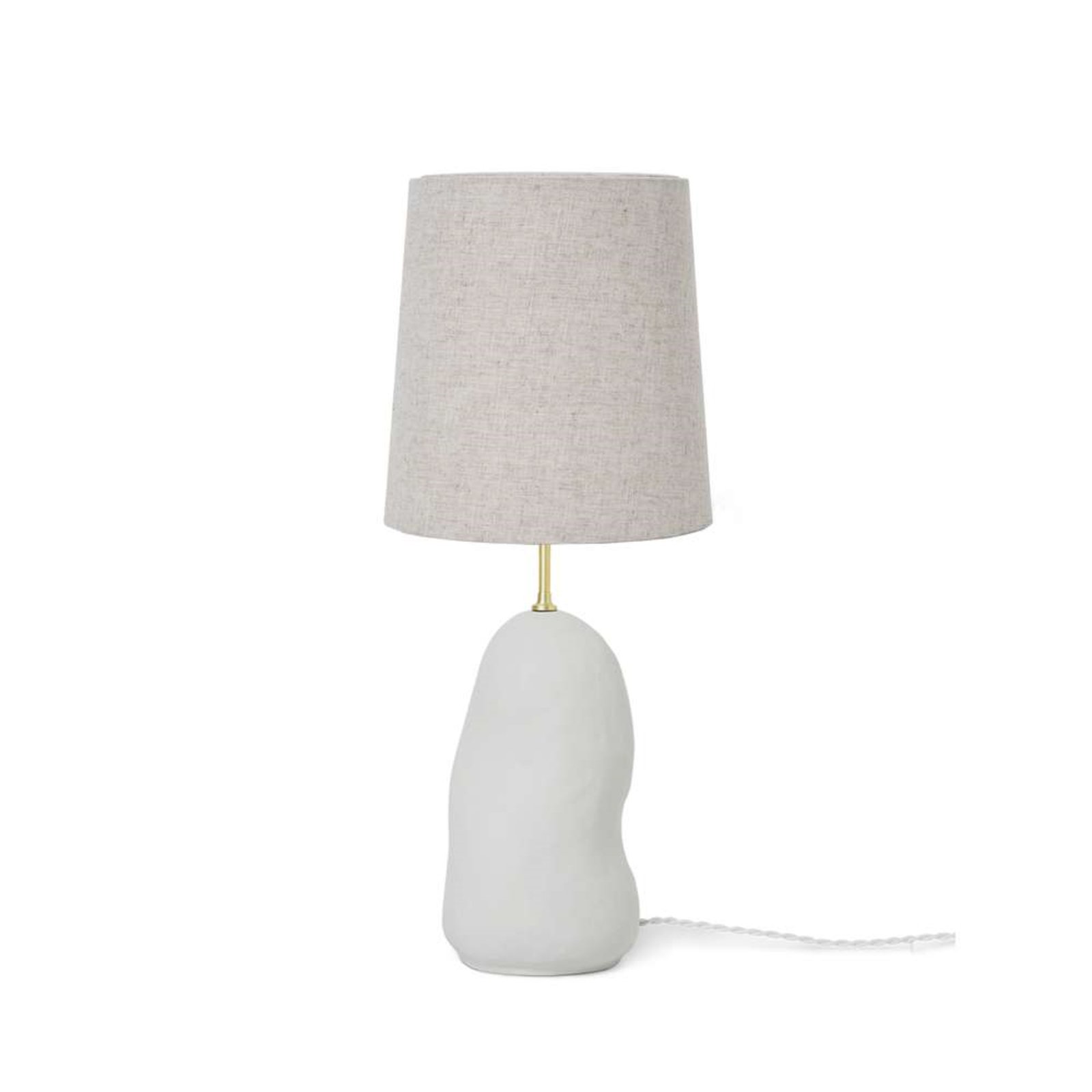 Hebe Table Lamp Medium Off-White/Natural - Ferm Living