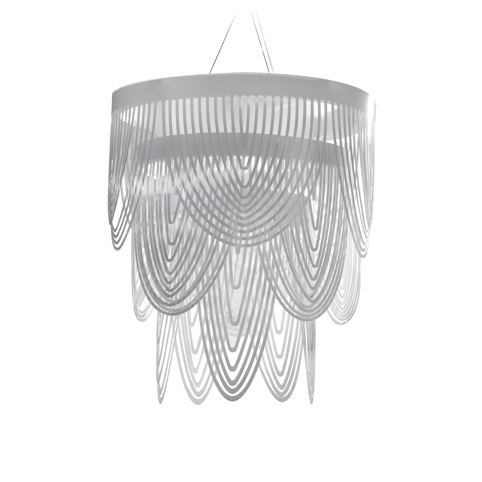 Slamp Ceremony S Hängeleuchte, Ø 55 cm, weiß
