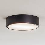 Lámpara de techo Cleo, Ø 30 cm, negro