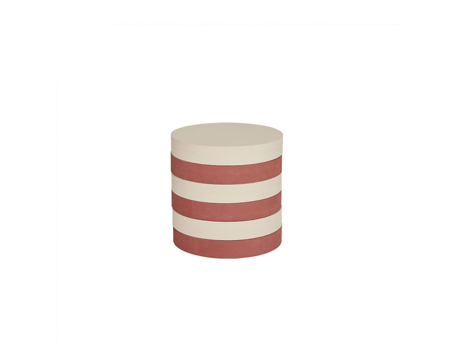 Iro Stacking Stool Vanilla/Nutmeg - OYOY Living Design