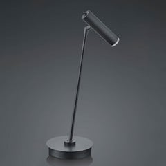 Lampa stołowa LED Tom, ściemniana, czarna