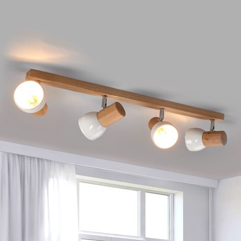 Functionele plafondlamp Svenda - 4 lichtbronnen