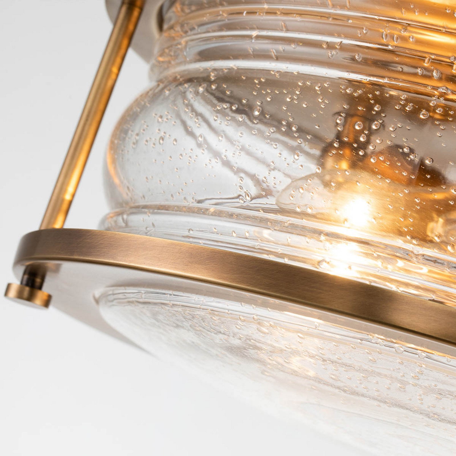 KICHLER Ashland Bay plafonieră de baie Ø 305 cm alamă - alamă transparent - Metal