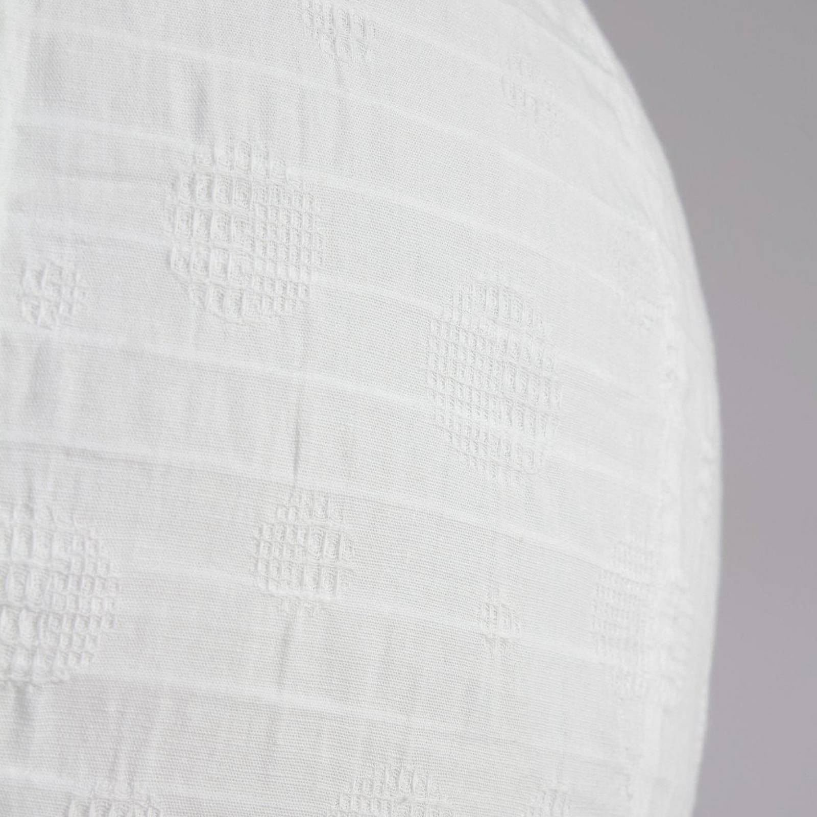 PR Home Hängeleuchte Verona, weiß, Ø 35 cm, Stoff, E27-LED günstig online kaufen