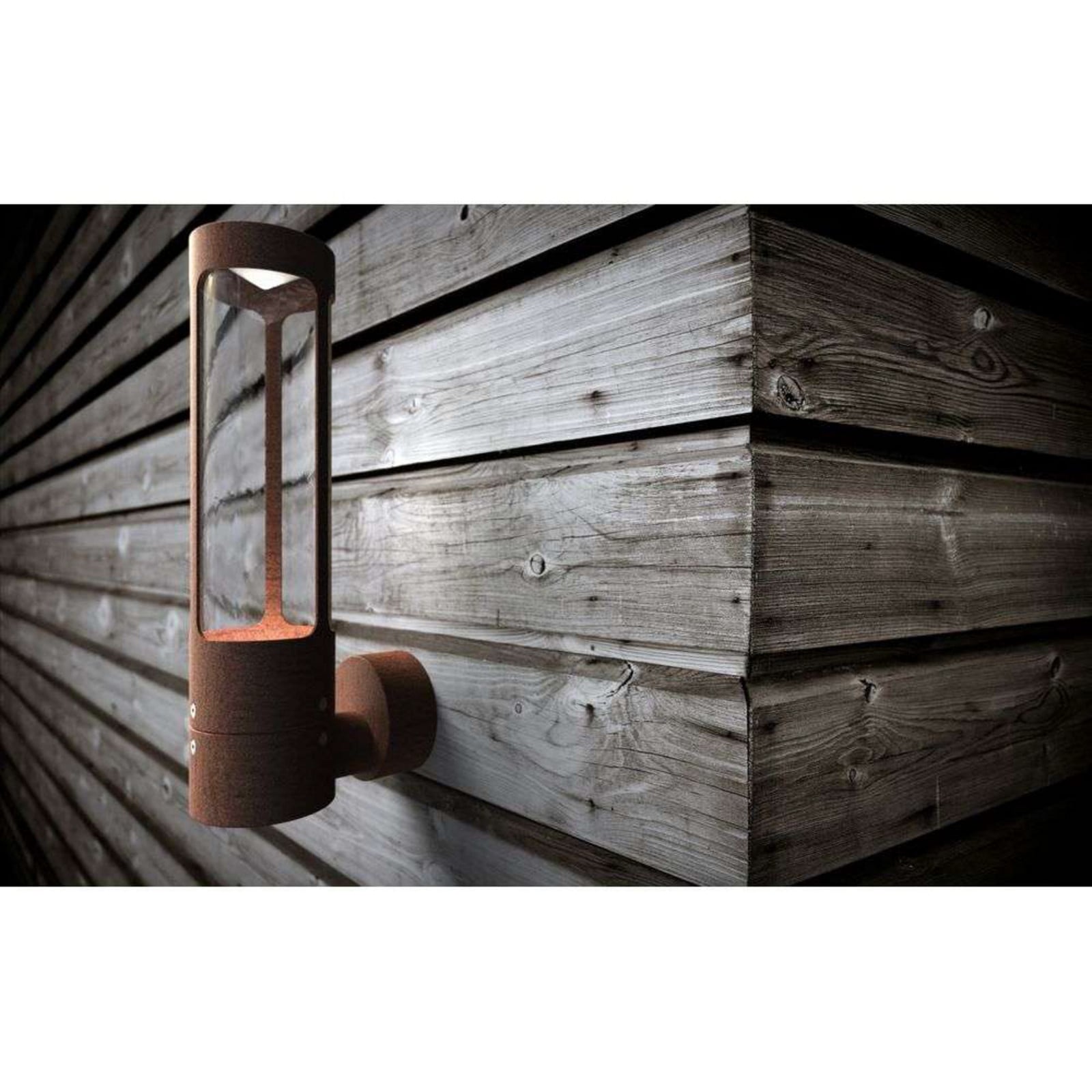 Helix V&auml;gglampa Corten Nordlux - Metall