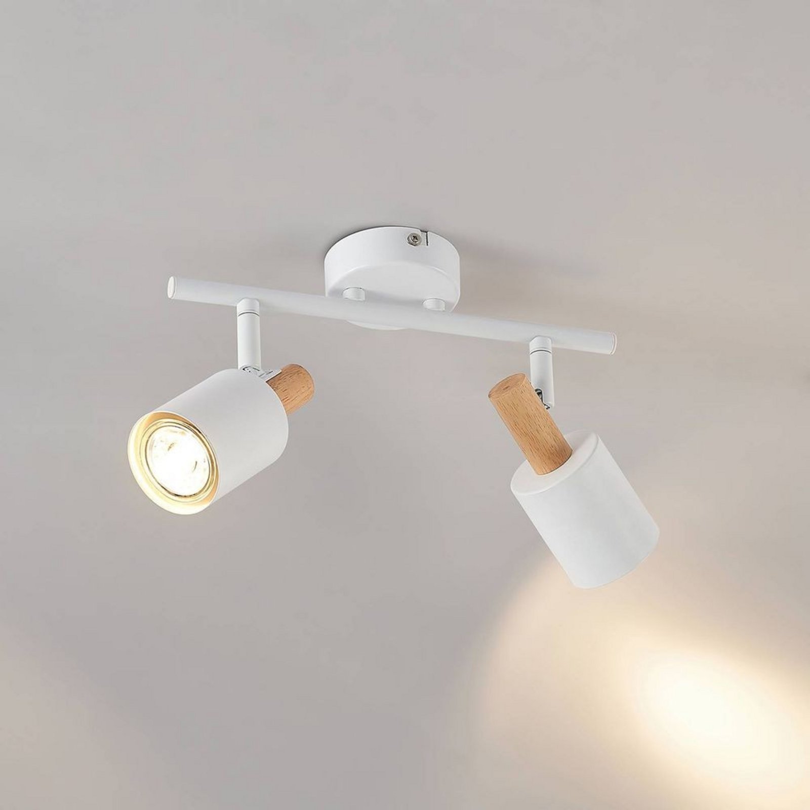 Junes 2 Stropní Lampa White - Lindby