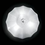 Witte wandlamp Monja, 50 cm